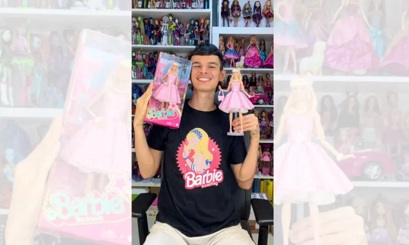 Imagem ilustrativa da imagem Jovem viraliza na internet com restauração de bonecas