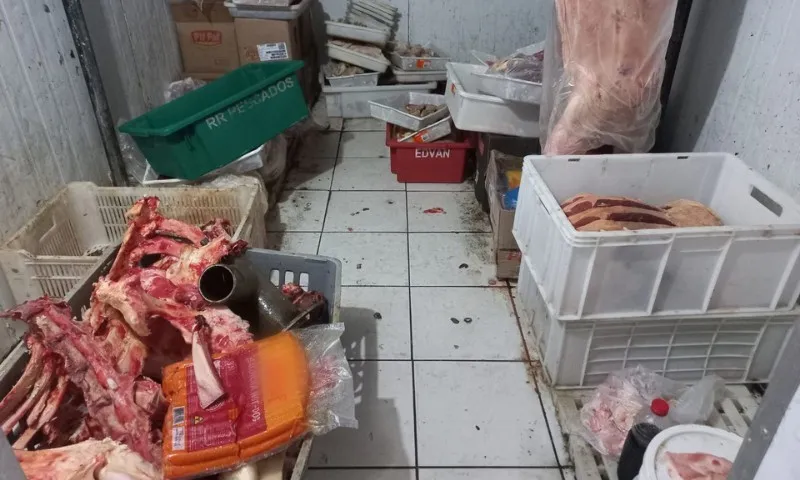 Imagem ilustrativa da imagem Mais de 500 kg de carne apreendidos e dono de abatedouro preso em Cariacica