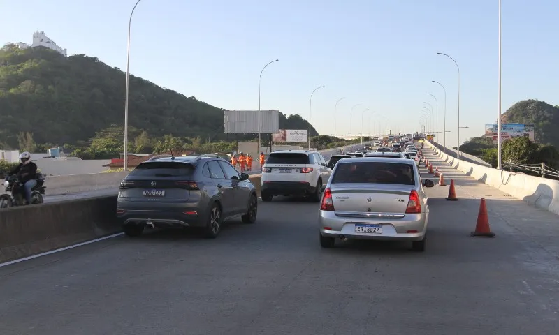 Imagem ilustrativa da imagem Novas pistas e ciclovia da Terceira Ponte vão ser liberadas neste domingo