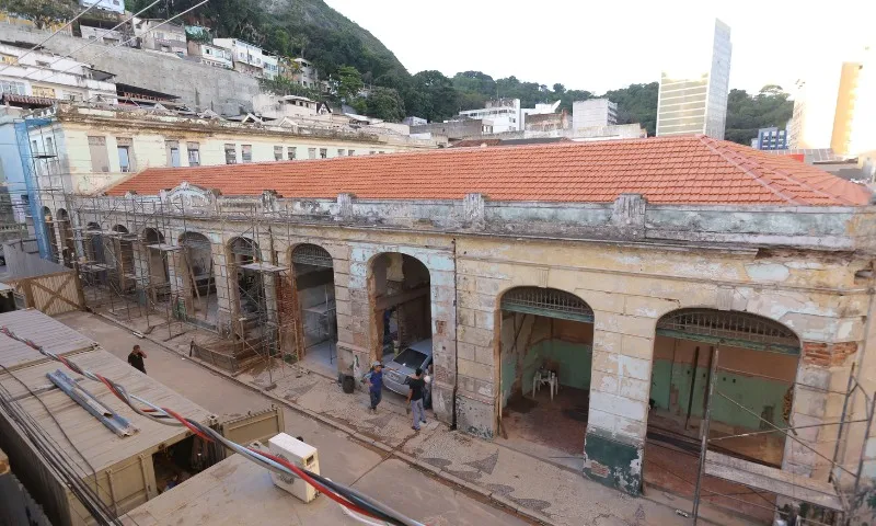 Imagem ilustrativa da imagem Novo Mercado da Capixaba já está 50% concluído