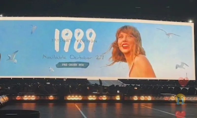 Imagem ilustrativa da imagem Taylor Swift anuncia lançamento de álbum durante show nos EUA