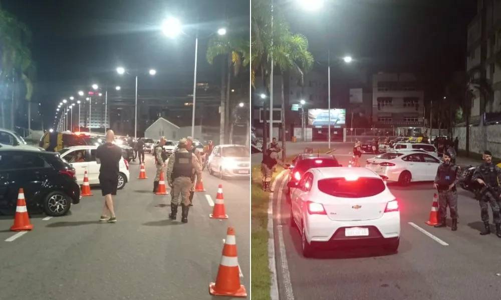 Imagem ilustrativa da imagem Blitz em Vitória flagra carros na contramão e motoristas sem carteira