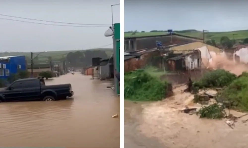 Imagem ilustrativa da imagem Chuva deixa um morto e tira 16 mil de casa em Alagoas