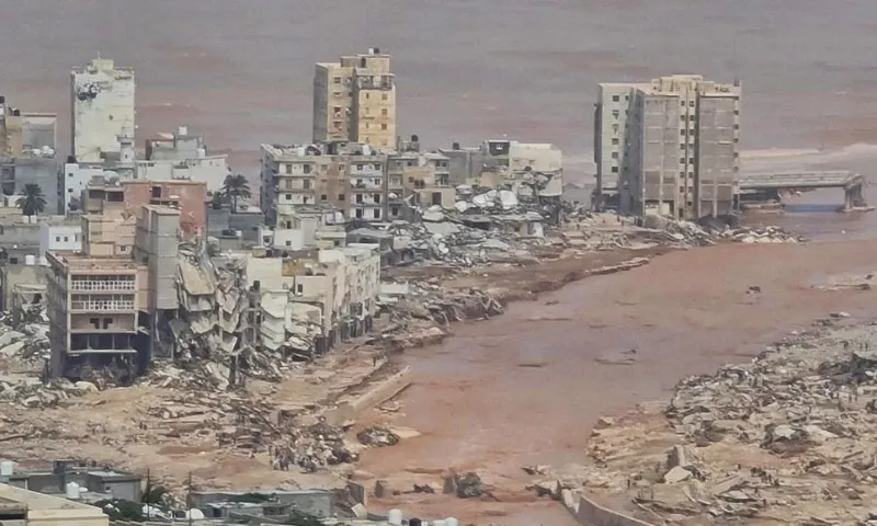 Imagem ilustrativa da imagem Chuvas torrenciais deixam pelo menos 2 mil mortos na Líbia, diz governo