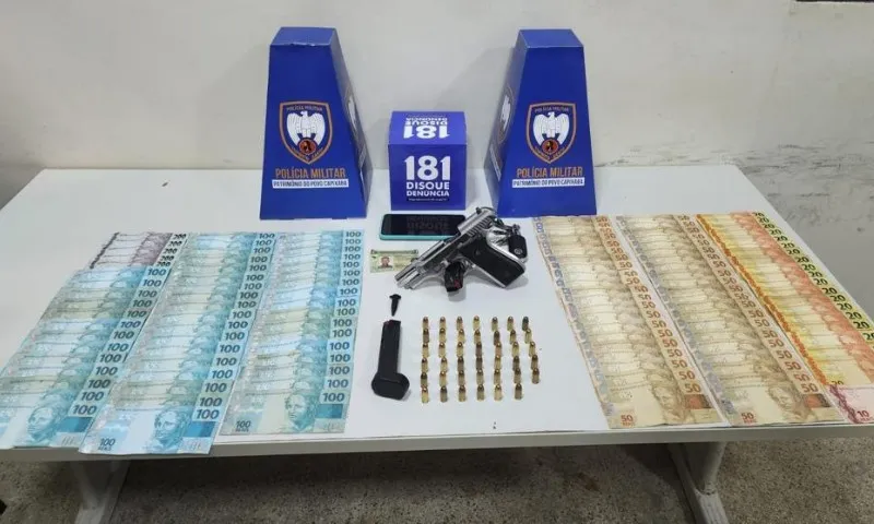 Imagem ilustrativa da imagem Cinco pessoas detidas e mais de R$ 8 mil apreendidos pela polícia em Guarapari