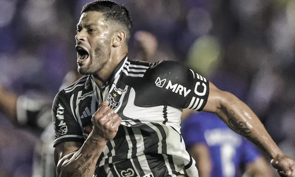 Imagem ilustrativa da imagem Com golaço de Hulk, Galo vence Cruzeiro e é vice-líder do Brasileirão