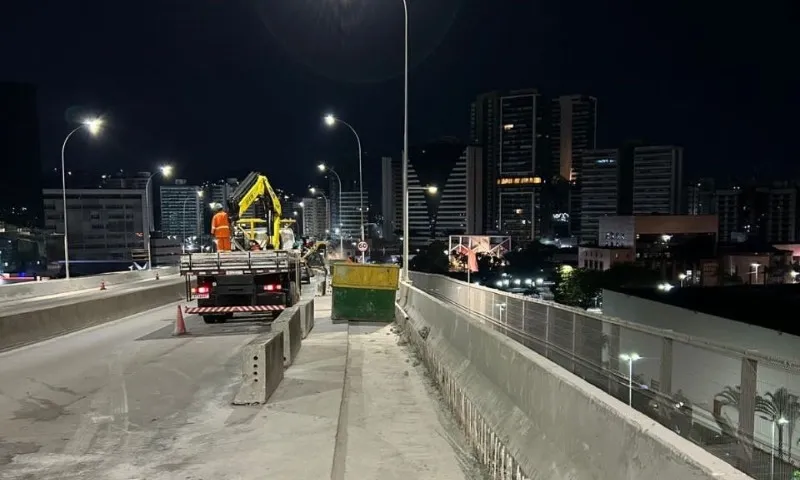 Imagem ilustrativa da imagem Confira as interdições previstas para este sábado e domingo na Terceira Ponte