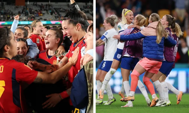 Imagem ilustrativa da imagem Copa do Mundo Feminina: Espanha e Inglaterra duelam por conquista inédita