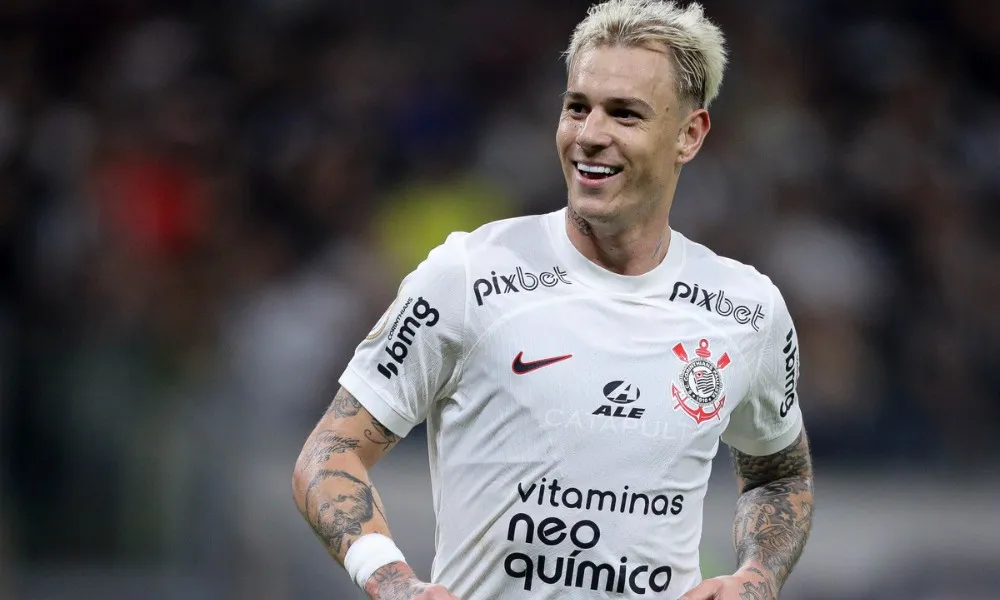 Imagem ilustrativa da imagem Corinthians vence Atlético-MG no Mineirão e alivia crise