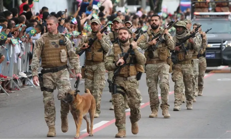 Imagem ilustrativa da imagem Desfile do Dia da Independência terá a presença do Corpo de Fuzileiros Navais