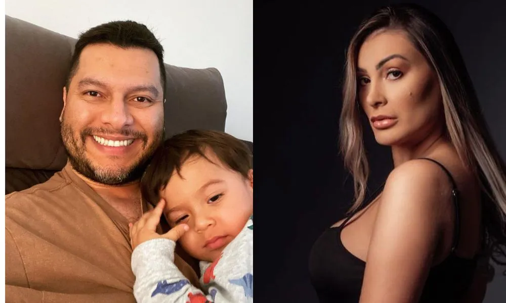 Imagem ilustrativa da imagem Ex-marido de Andressa Urach diz que conseguiu guarda do filho