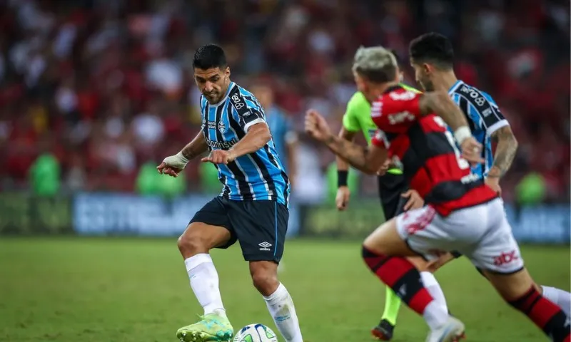 Imagem ilustrativa da imagem Grêmio recebe Flamengo em jogo de ida da semifinal da Copa do Brasil