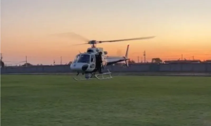 Imagem ilustrativa da imagem Helicóptero ajuda nas buscas por adolescentes desaparecidos em Sooretama