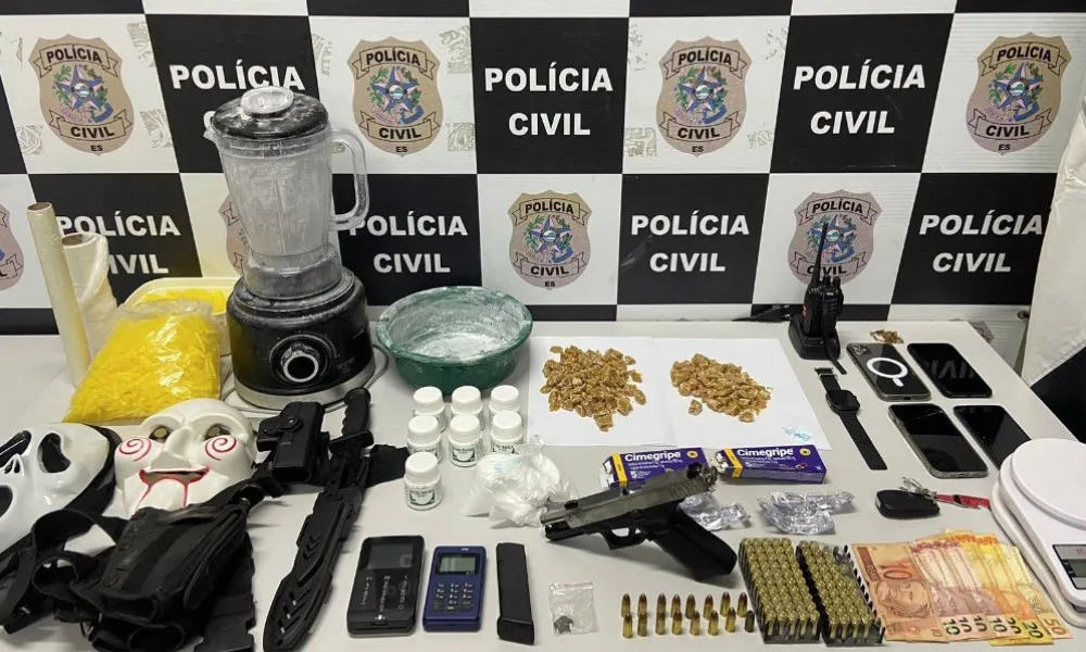 Imagem ilustrativa da imagem Laboratório clandestino de drogas é fechado pela polícia em Vila Velha