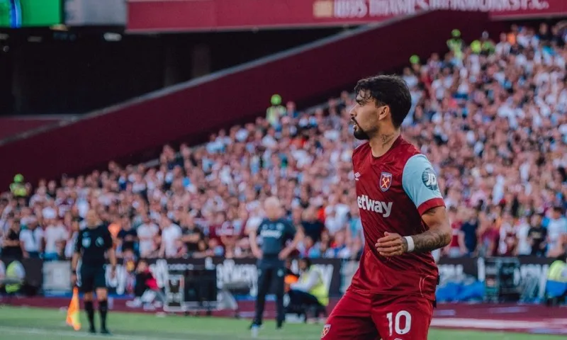 Imagem ilustrativa da imagem Lucas Paquetá tem depoimento em caso de aposta adiado a pedido do West Ham