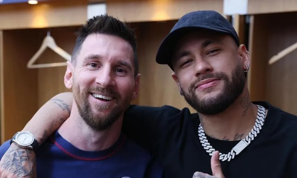 Imagem ilustrativa da imagem Neymar revela conversa com Messi antes de anúncio no Inter Miami: 'Já sabia'