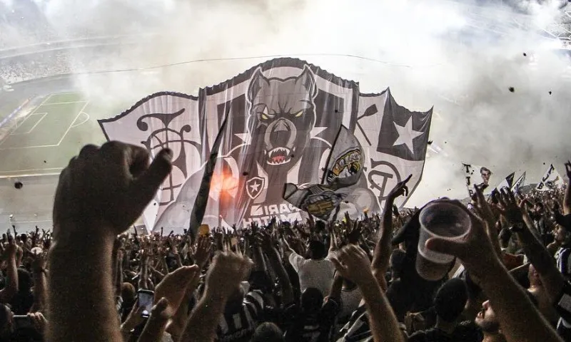 Imagem ilustrativa da imagem STJD arquiva denúncia contra o Botafogo por organizada usar slogan nazista