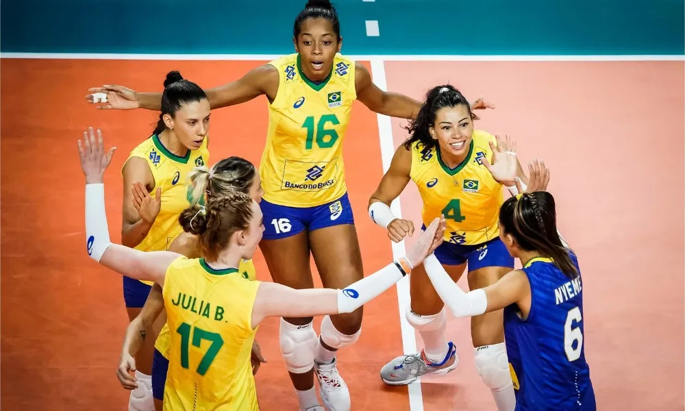 Imagem ilustrativa da imagem Seleção feminina de vôlei estreia na Liga das Nações nesta quarta-feira