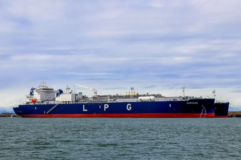 Imagem ilustrativa da imagem Suape recebe maior embarcação de navio gaseiro em operação no mundo