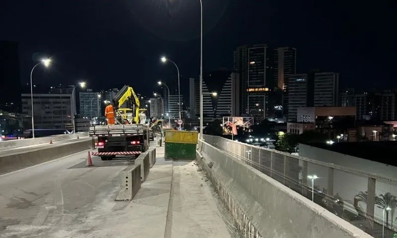 Imagem ilustrativa da imagem Terceira Ponte será parcialmente interditada a partir das 20 horas desta segunda