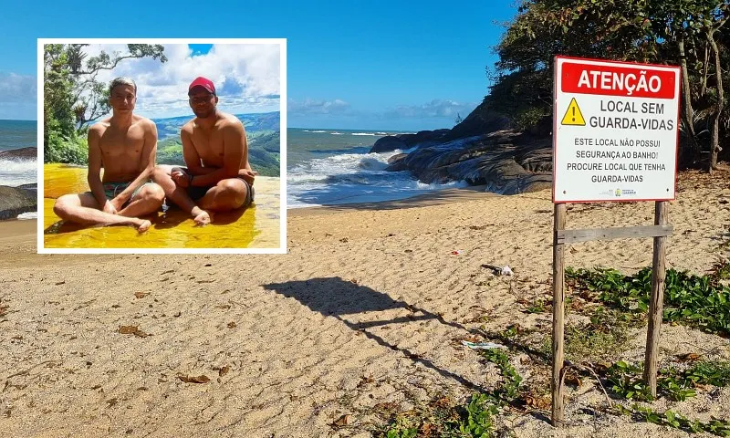 Imagem ilustrativa da imagem Turistas desconhecem risco de caminhar em pedras nas praias