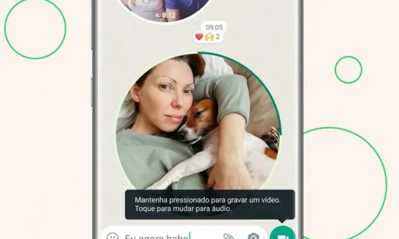 Imagem ilustrativa da imagem WhatsApp lança mensagem por vídeo similar a áudio