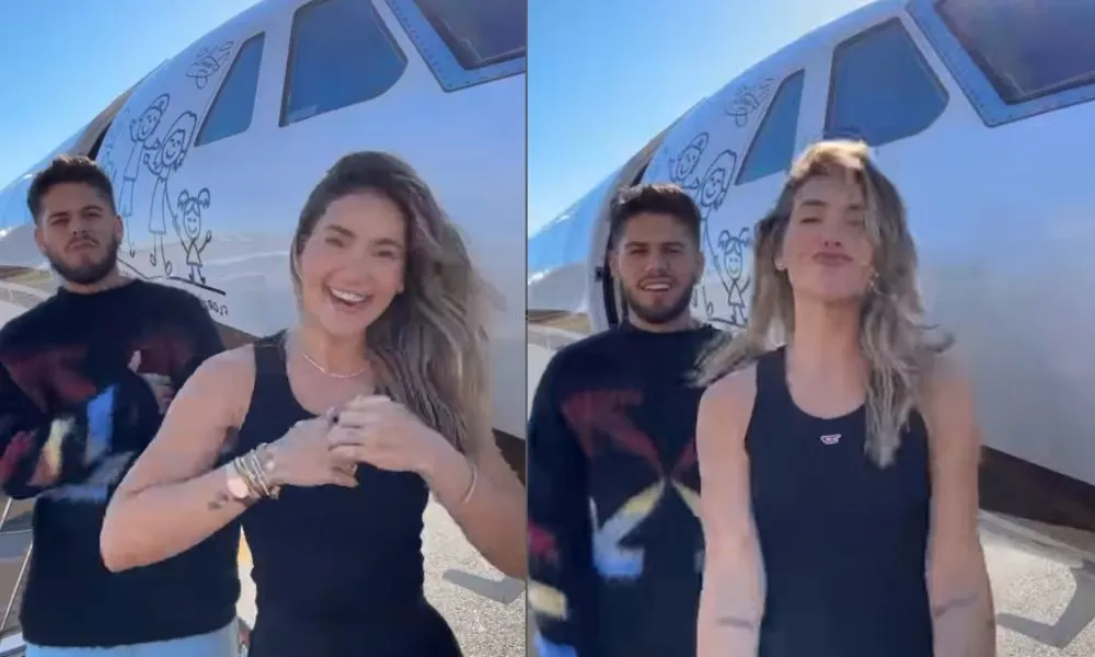 Imagem ilustrativa da imagem Virginia e Zé Felipe viram piada nas redes sociais após nova dança