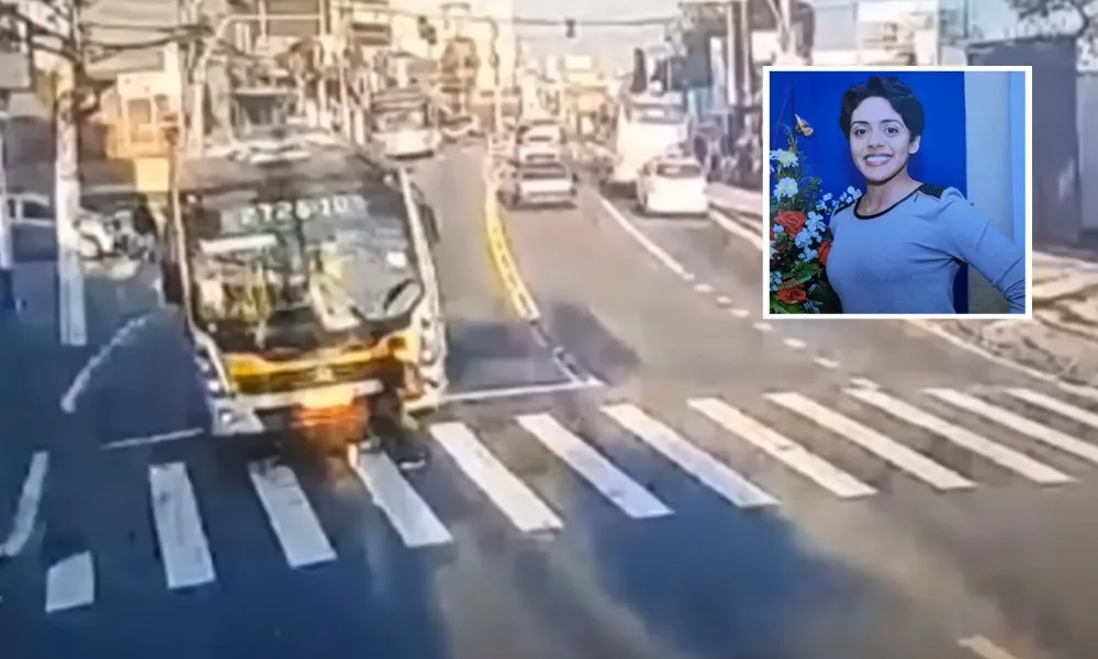 Imagem ilustrativa da imagem Motorista de ônibus é preso após atropelar e matar mulher na faixa de pedestre