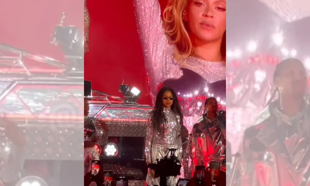 Imagem ilustrativa da imagem Filha de Beyoncé, Blue Ivy estreia nos palcos ao lado da mãe