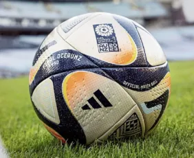 Imagem ilustrativa da imagem Com novo visual, bola que será usada na final da Copa 2023 é revelada