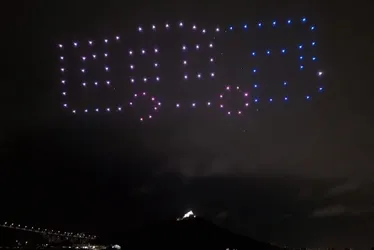 Imagem ilustrativa da imagem "+ Vida", bicicleta, Transcol... o show dos drones no céu capixaba
