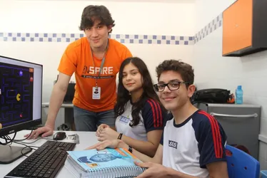 Imagem ilustrativa da imagem Alunos ganham destaque com criação de jogos no ES