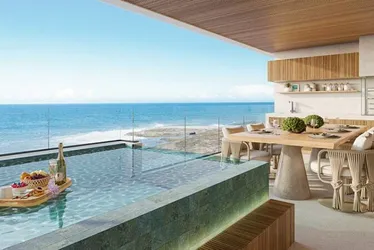 Imagem ilustrativa da imagem Apartamento inteligente com piscina na varanda em Guarapari