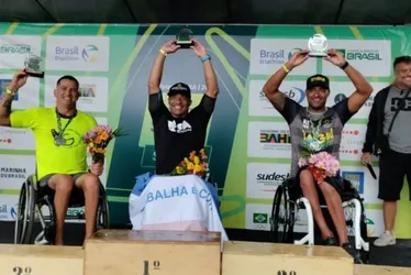 Imagem ilustrativa da imagem Após deixar vida no crime, capixaba se torna paratleta e coleciona prêmios