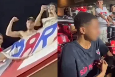 Imagem ilustrativa da imagem Argentinos são presos acusados de racismo contra criança durante jogo no Morumbi