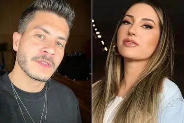 Imagem ilustrativa da imagem Arthur Aguiar e Amanda Meirelles se irritam com comentário sobre voto por CPF