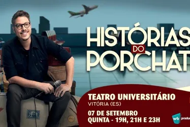 Imagem ilustrativa da imagem Assinante de A Tribuna concorre a ingressos para espetáculo de Fábio Porchat