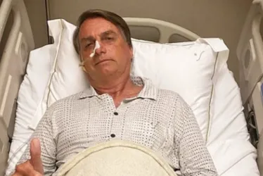 Imagem ilustrativa da imagem Bolsonaro é internado em SP para tratar distúrbios digestivos