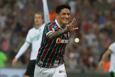 Imagem ilustrativa da imagem Cano marca no dia do nascimento da filha, e Fluminense vira sobre o América
