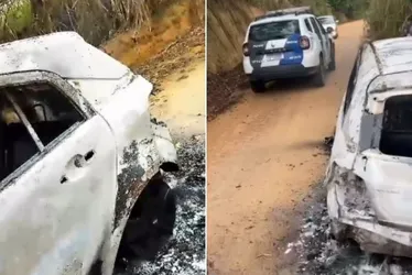 Imagem ilustrativa da imagem Carro em chamas não tem relação com adolescentes desaparecidos, diz delegado