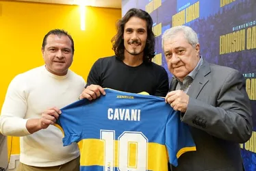 Imagem ilustrativa da imagem Cavani assume camisa 10 do Boca Juniors e fala em últimos passos na carreira
