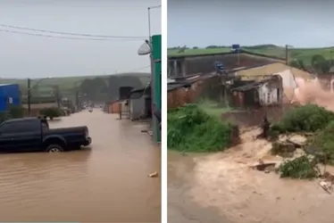 Imagem ilustrativa da imagem Chuva deixa um morto e tira 16 mil de casa em Alagoas