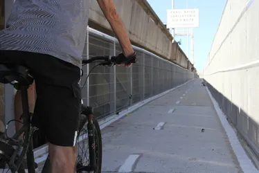Imagem ilustrativa da imagem Ciclistas vão usar Terceira Ponte para trabalho e lazer