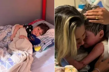 Imagem ilustrativa da imagem Conheça Guilherme, o menino que emocionou a internet ao despertar do coma