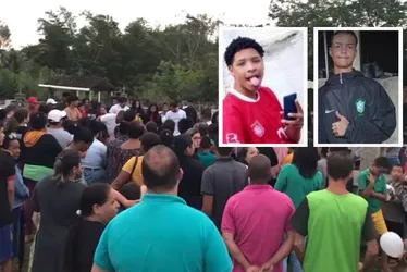 Imagem ilustrativa da imagem Despedida de dois dos adolescentes mortos em Sooretama é marcada por comoção