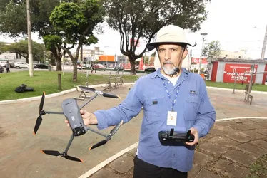 Imagem ilustrativa da imagem Drone especial entra no combate à dengue em Vitória