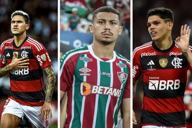Imagem ilustrativa da imagem Dupla do Flamengo e volante do Fluminense se apresentam à Seleção Brasileira