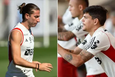 Imagem ilustrativa da imagem ENQUETE | Filipe Luís ou Ayrton Lucas: quem deve ser o titular do Flamengo?
