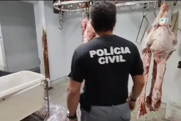 Imagem ilustrativa da imagem Empresário é preso e distribuidora clandestina de carnes é fechada em Vila Velha