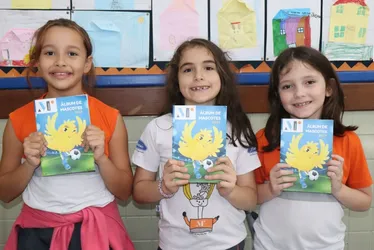 Imagem ilustrativa da imagem Escola de Vitória lança álbum de figurinhas para Copa do Mundo Feminina